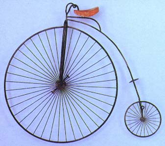 the old black bicycle metal wall sculpture