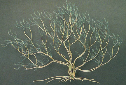 summer breeze metal wall sculpture