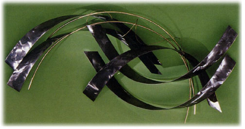 high tide metal wall sculpture