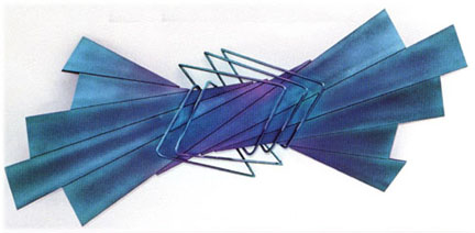 synchronize metal wall sculpture