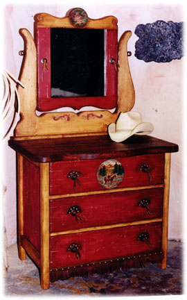 three drawer dresser jc008