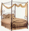 leaf canopy bed