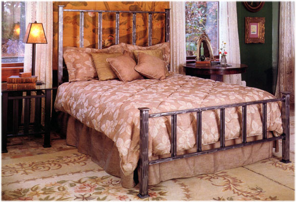 Mission Iron bed