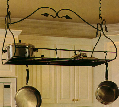 small gourmet pot rack #50550