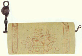 leaf paper towel holder