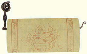 knot paper towel holder